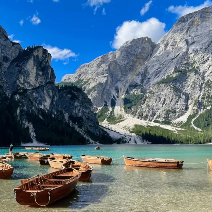 Dolomites-boats